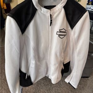 Harley-Davidson Black and White Mesh Jacket